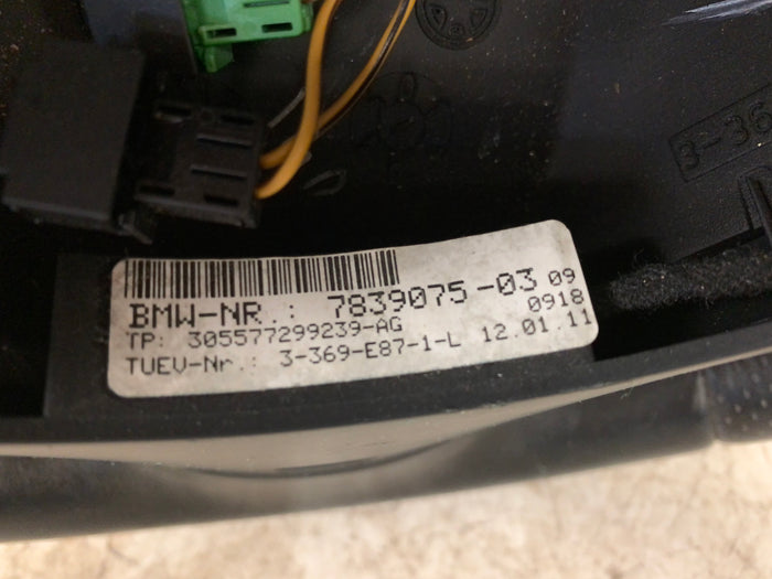 BMW E82 E88 E90 E91 E92 E93 135i 335i M Sport Leather Manual Steering Wheel 7839075