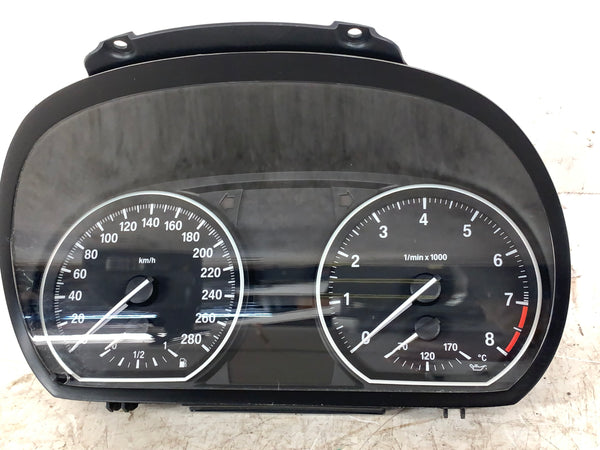 BMW E88 E82 135i N54 Gauge Cluster KPH 9187327