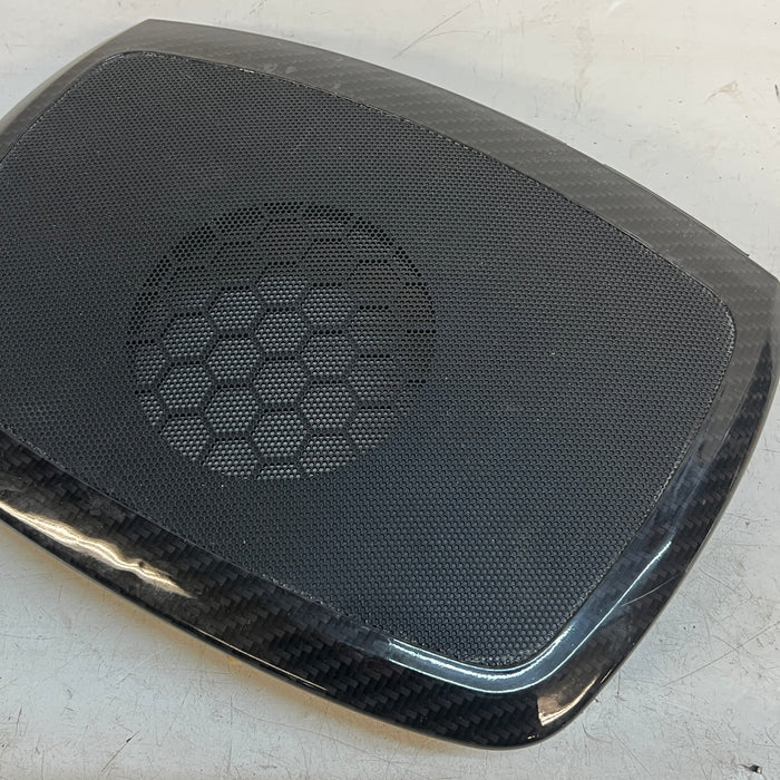 Hyundai BK1/BK2 Genesis Coupe Center Dash Speaker Trim Grille Carbon Fiber 84776-2M000