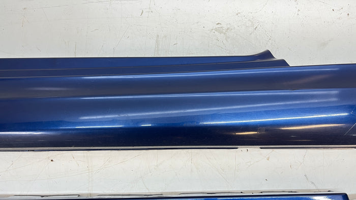 BMW E82/E88 1 Series M Sport Skirts Le Mans Blue (381) 51778037453 /  51778037454