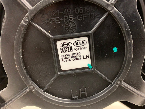 Hyundai Genesis Coupe BK2 3.8 Left Rear Speaker *Damaged* 96330-2M150