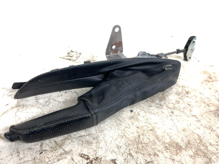 BMW E82 E88 135i 128i M Sport Perforated Parking Brake Handle & Leather Boot 8036111 *DAMAGED*