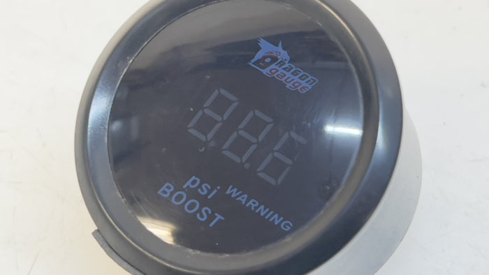 DRAGON GAUGE 52mm Boost Gauge PSI