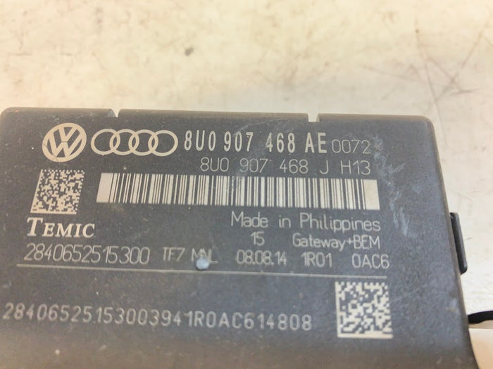 Audi 8U Q3 Gateway Module 8U0907468