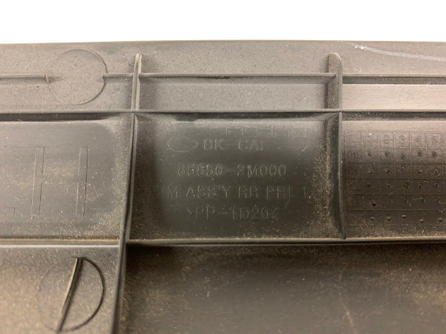 Hyundai Genesis Coupe BK2 3.8 Left C Pillar Headliner Trim Black 85850-2M000