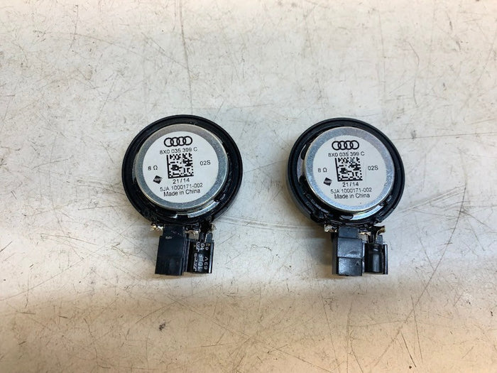 Audi 8U Q3 Front Left/Right Door Tweeter Pair 8X0035399C