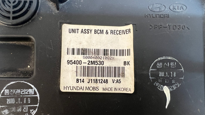 HYUNDAI BK1 GENESIS COUPE BODY CONTROL MODULE 95400-2M530