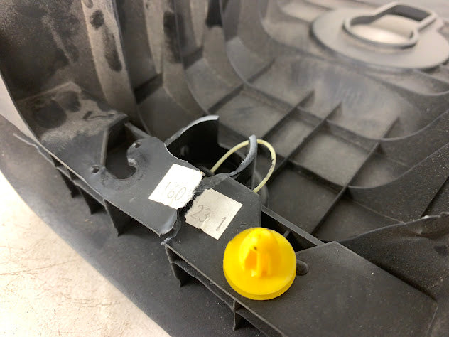 Hyundai Genesis Coupe BK2 3.8 Left Center B Pillar Trim Black 85830-2M600 *Damaged*