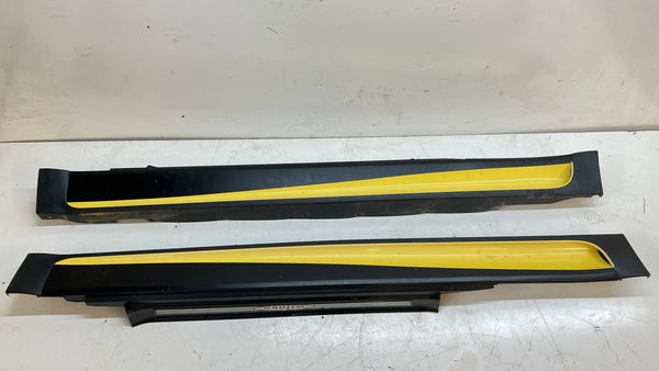 MINI R53 Cooper S JCW Aero Side Skirts Liquid Yellow 51710392891 / 51710392892 / 51710154680