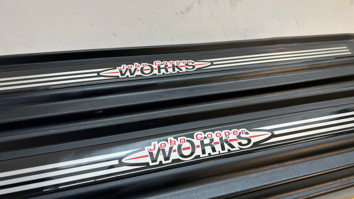 MINI R53 Cooper S JCW Aero Side Skirts Liquid Yellow 51710392891 / 51710392892 / 51710154680
