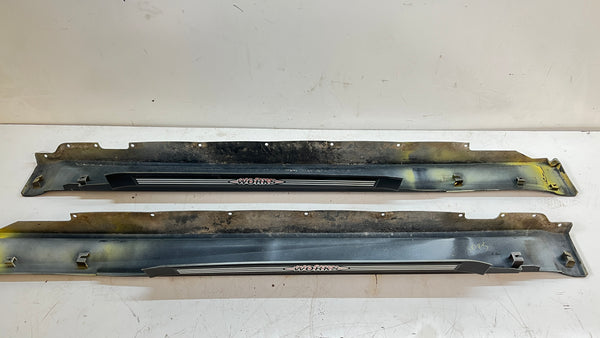 MINI R53 Cooper S JCW Aero Side Skirts Liquid Yellow 51710392891 / 51710392892 / 51710154680
