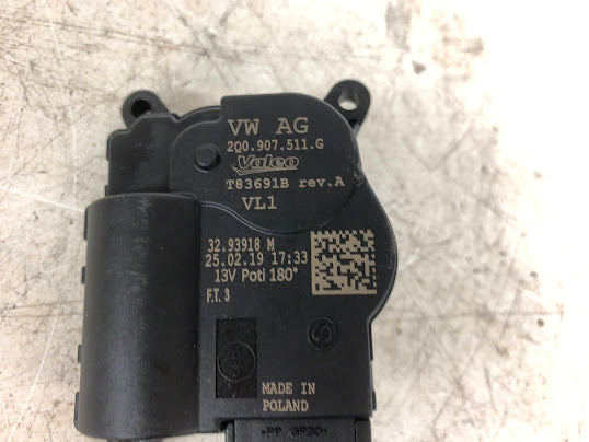 Audi 8V RS3 HVAC Flap Motor 2Q0907511