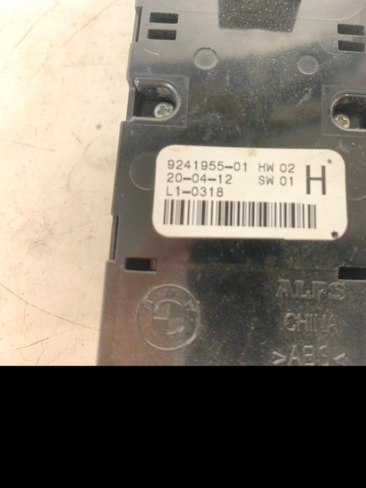 BMW F10 5 Series Left/Driver Side Master Window Switch 9241955
