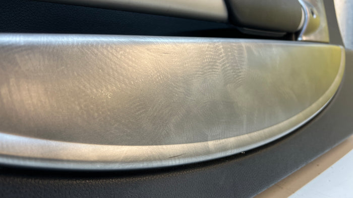 MINI R53 Cooper S JCW Front Black & Alloy Patina Harman Kardon Door Panels Set 51417070627