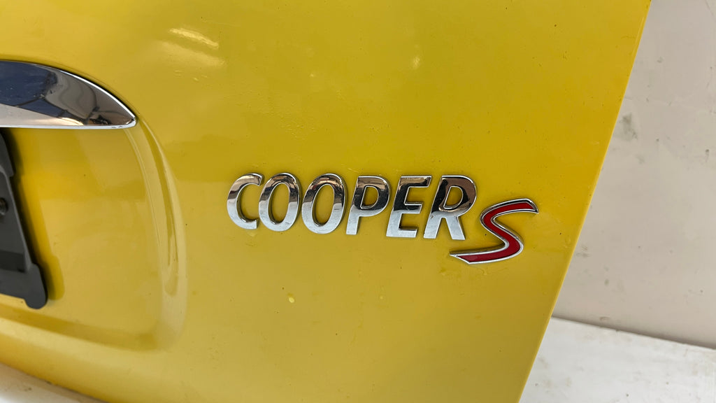 MINI R53 Cooper S Hatch W/ Spoiler & Chrome Handle Liquid Yellow (902 ...