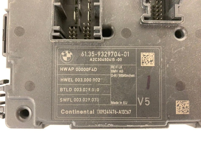 BMW F30 F31 F32 F33 F34 F36 Rear Trunk Body Control Module/BCM 9329704