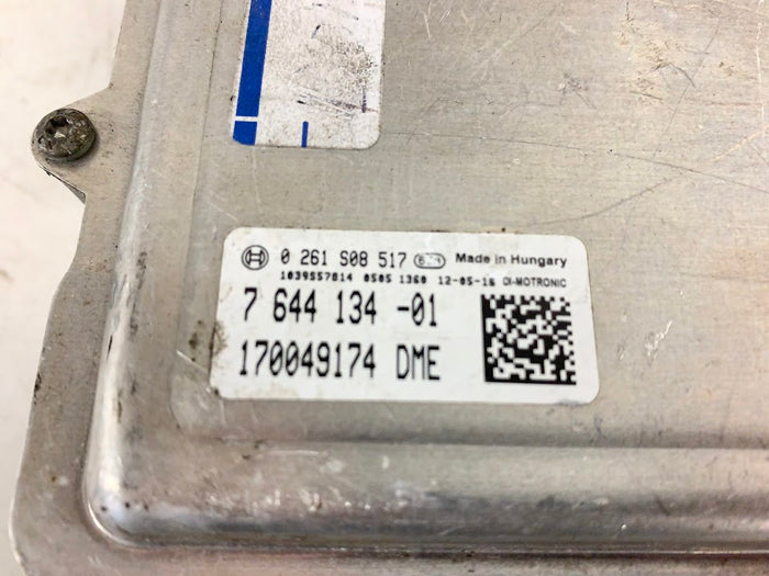 BMW F30 F31 F32 F33 F34 F36 335i 435i N55 DME/ECU/Engine Computer MEVD1726 7644134