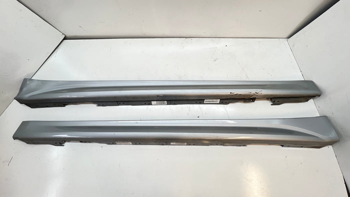 BMW F30 F31 3 Series M Sport Side Skirts Glacier Silver Metallic (A83) 51778056579/51778056580
