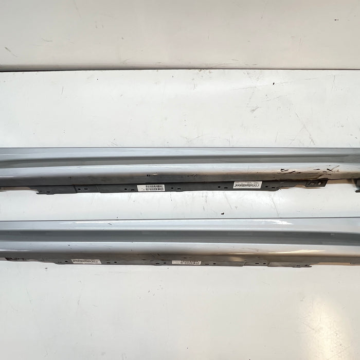 BMW F30 F31 3 Series M Sport Side Skirts Glacier Silver Metallic (A83) 51778056579/51778056580