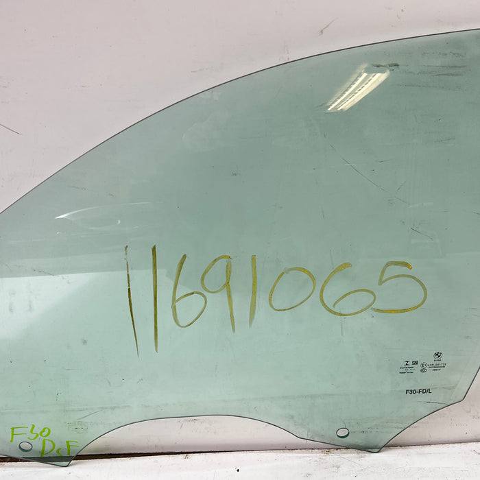 BMW F30 DOOR WINDOW GLASS FRONT LEFT 51337259825