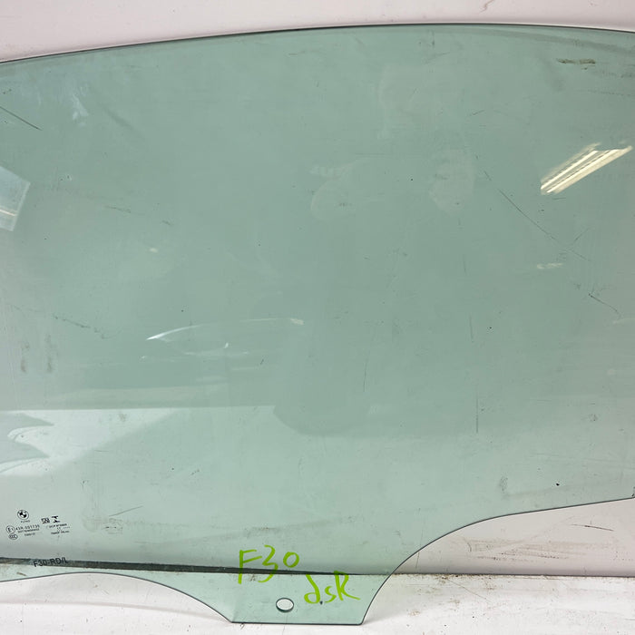 BMW F30 DOOR WINDOW GLASS REAR LEFT 51357259819