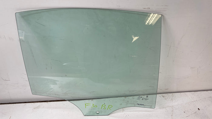 BMW F30 DOOR WINDOW GLASS REAR RIGHT 51357259820