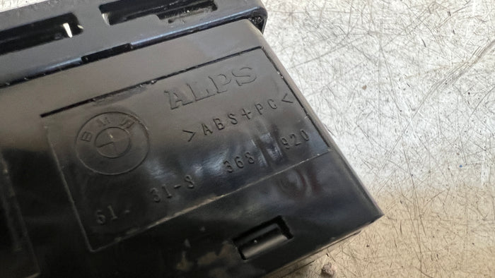 BMW E46 3 Series Hazard Lights & Central Lock Button 8368920