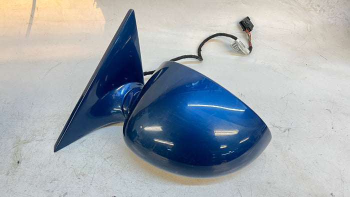 BMW E46 M3 Side View Mirrors Topaz Blue Metallic (364) 51167893599/51167893394