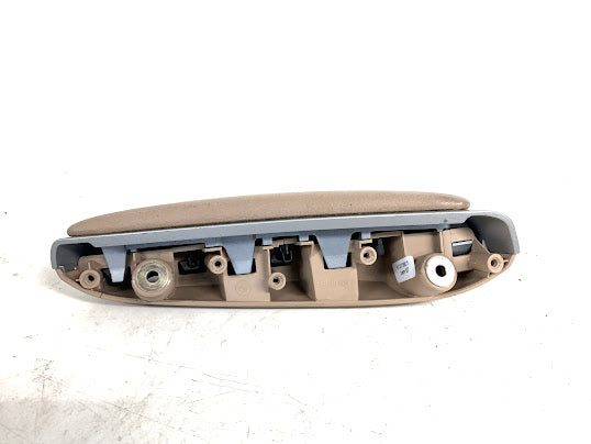 BMW E46 M3 330ci 328ci 325ci Convertible Rear Panel Armrest Right Titanium Silver Trim Beige Leather 8231908