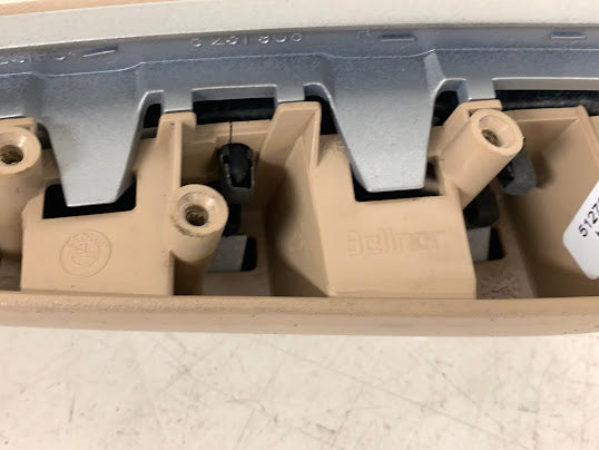 BMW E46 M3 330ci 328ci 325ci Convertible Rear Panel Armrest Right Titanium Silver Trim Beige Leather 8231908