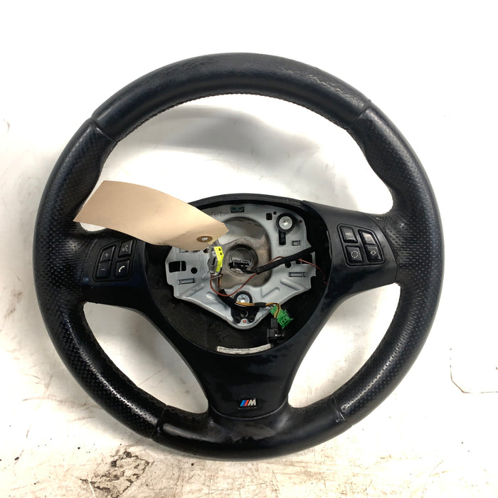 BMW E90 E91 E92 E93 335i 335xi M Sport Leather Manual Steering Wheel 3051626