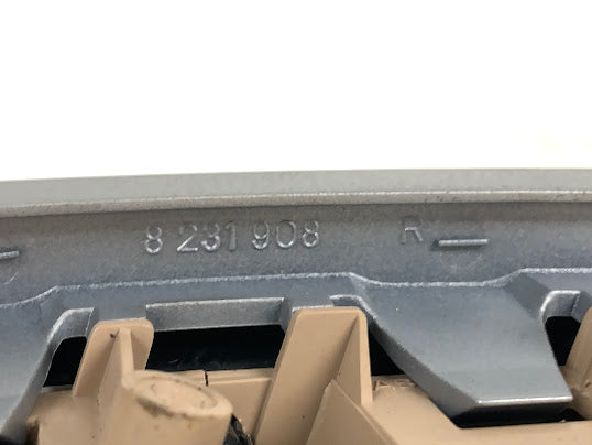 BMW E46 M3 330ci 328ci 325ci Convertible Rear Panel Armrest Right Titanium Silver Trim Beige Leather 8231908