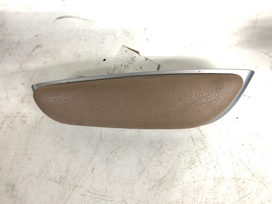 BMW E46 M3 330ci 328ci 325ci Convertible Rear Panel Armrest Left Titanium Silver Trim Beige Leather 8231907