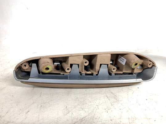 BMW E46 M3 330ci 328ci 325ci Convertible Rear Panel Armrest Left Titanium Silver Trim Beige Leather 8231907