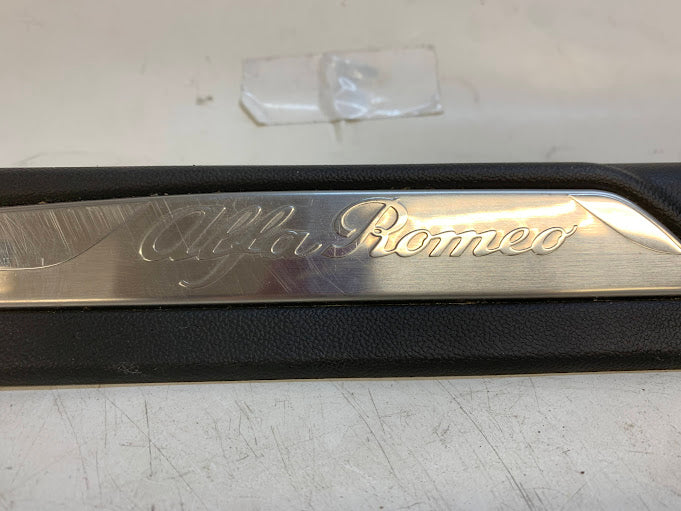 2019 Alfa Romeo 952 Giulia Ti Left/Driver Side Front Door Sill Trim 156107575