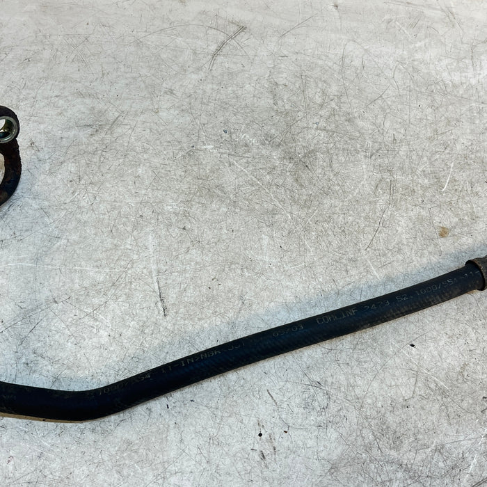 BMW E46 3 Series RWD Power Steering Rack To Steering Cooler Line 32416796367