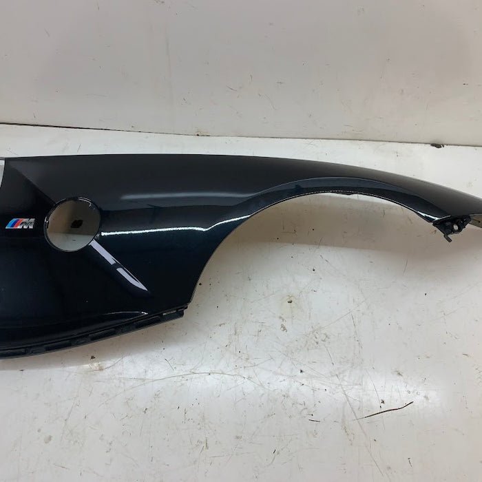 BMW E85/E86 Z4 Right/Passenger Side Fender Black Sapphire Metallic (475) 41357053328