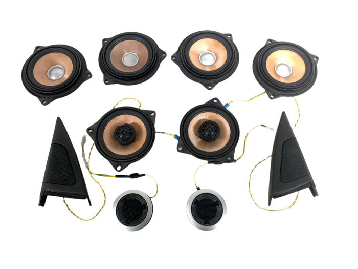 BMW E92 335xi 328xi M3 Individual Audio System Speaker & Tweeter Set 7839851/7838901/7838915/7838905