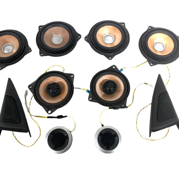 BMW E92 335xi 328xi M3 Individual Audio System Speaker & Tweeter Set 7839851/7838901/7838915/7838905