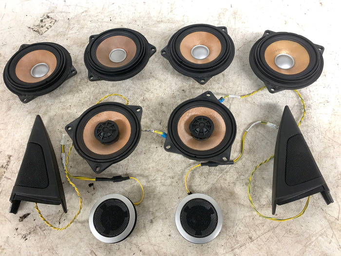 BMW E92 335xi 328xi M3 Individual Audio System Speaker & Tweeter Set 7839851/7838901/7838915/7838905