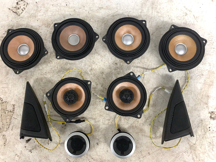 BMW E92 335xi 328xi M3 Individual Audio System Speaker & Tweeter Set 7839851/7838901/7838915/7838905