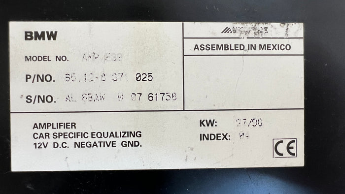 BMW E39 AMPLIFIER 65128371025