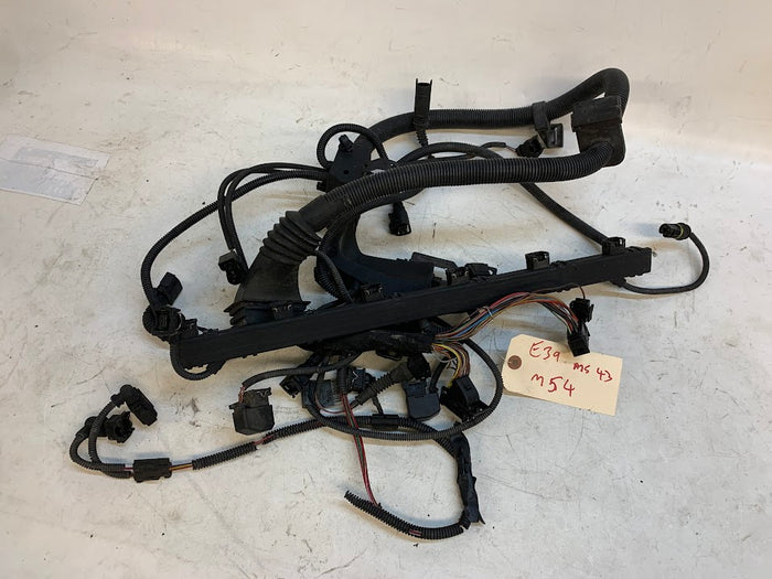 BMW E39 530i 525i M54 MS43 Engine Wiring Harness 12517513551