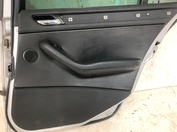 BMW E46 325i 325xi 323i Wagon/Touring Right/Passenger Side Rear Door Titan Silver (354)