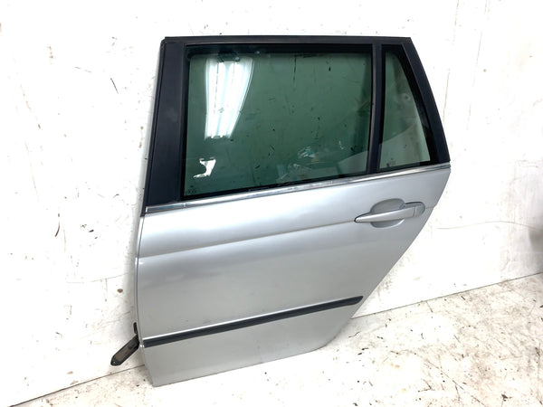 BMW E46 325i 325xi 323i Wagon/Touring Left/Driver Side Rear Door Titan Silver (354)