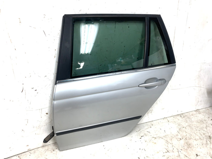 BMW E46 325i 325xi 323i Wagon/Touring Left/Driver Side Rear Door Titan Silver (354)