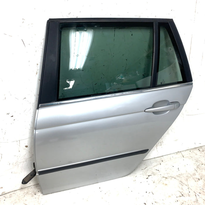 BMW E46 325i 325xi 323i Wagon/Touring Left/Driver Side Rear Door Titan Silver (354)