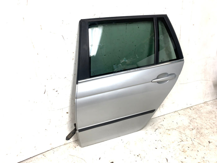 BMW E46 325i 325xi 323i Wagon/Touring Left/Driver Side Rear Door Titan Silver (354)