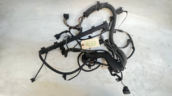 BMW E46 M54 ENGINE WIRING HARNESS MS43 *DAMAGED* 12517513554