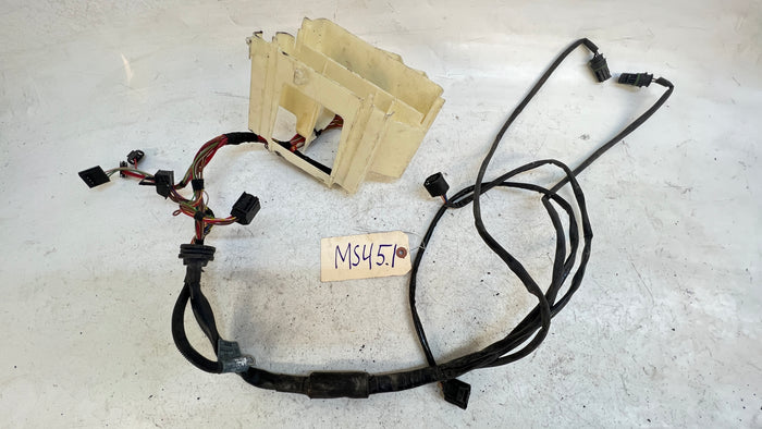 BMW E46 M54 O2 SENSOR & MANUAL TRANSMISSION WIRING HARNESS MS45.1 *DAMAGED* 12517523223